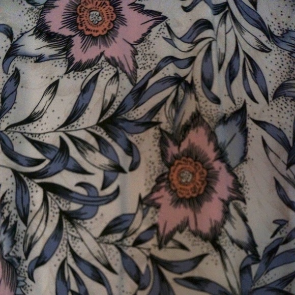 H&M Blue & Pink Flower Pattern Sleeveless Dress - Picture 2 of 5